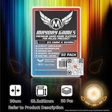 Mayday Games PREMIUM Card Sleeves 50ct - 63.5X92MM